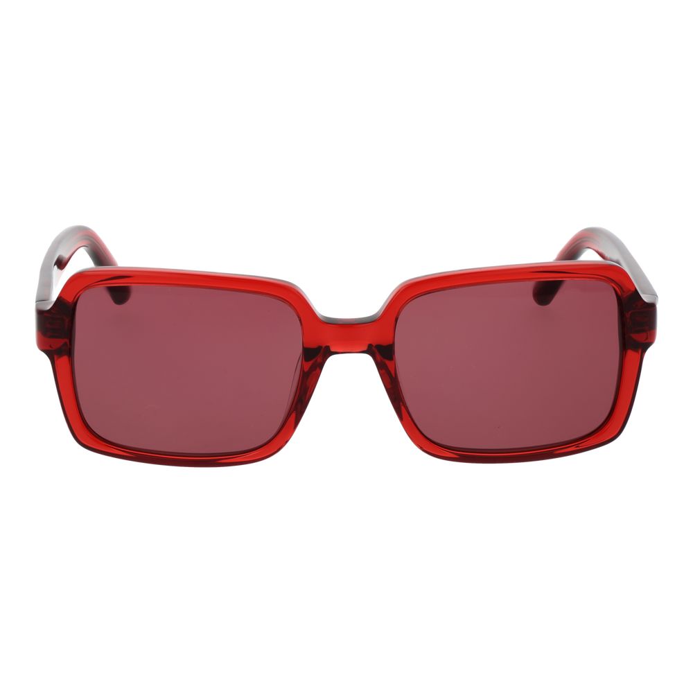 Red Plastic Sunglasses