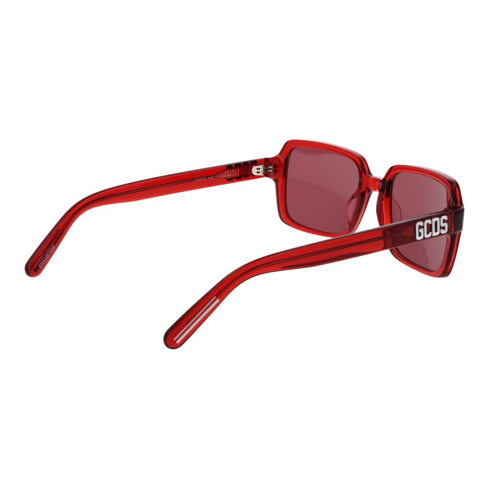 Red Plastic Sunglasses