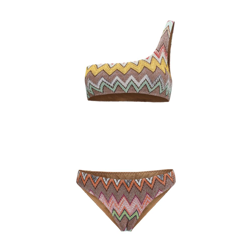 Multicolor Viscose Bikini