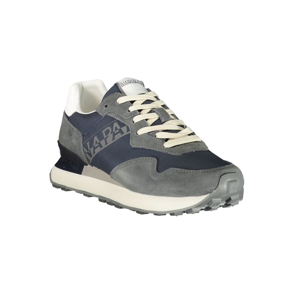 Blue Poliuretano Men's Sneaker