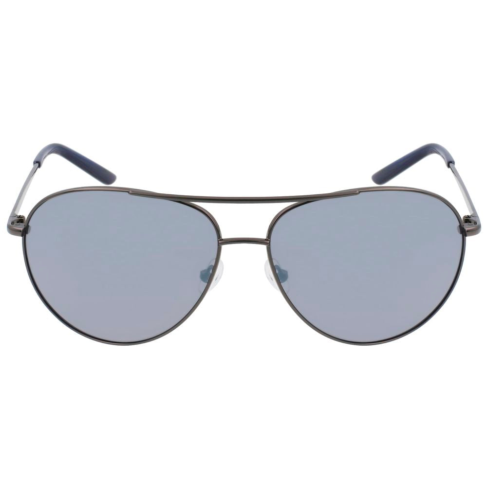 Gray Metal Sunglasses