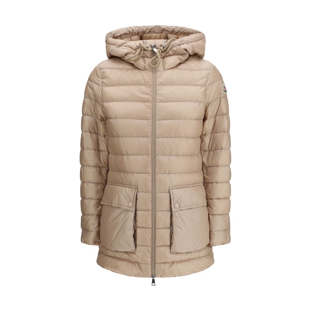 Beige Polyamide Coat