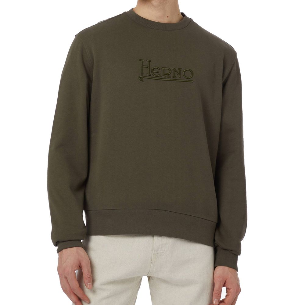 Bicolor Cotton Sweatshirt