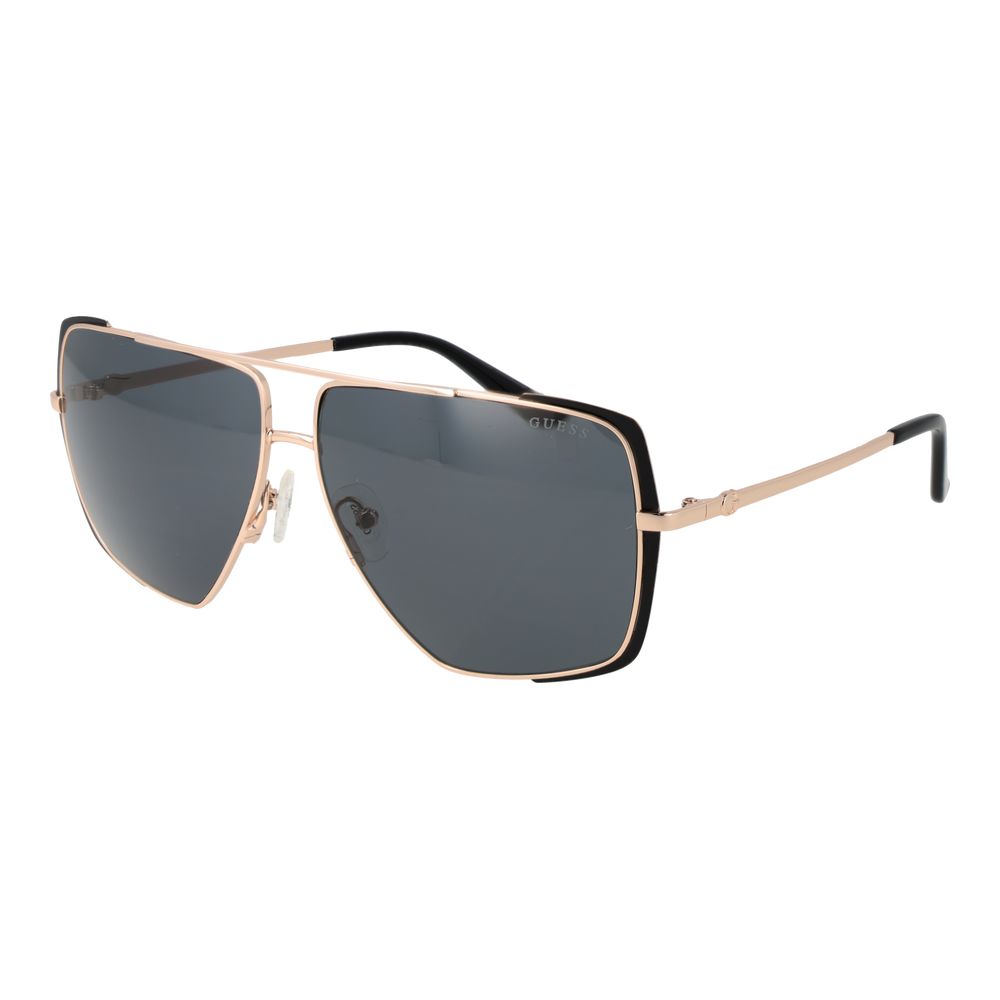 Rose Gold Metal Sunglasses