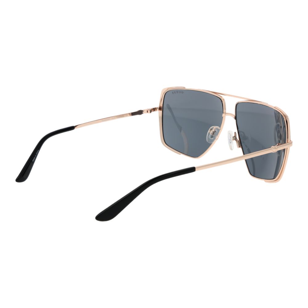 Rose Gold Metal Sunglasses