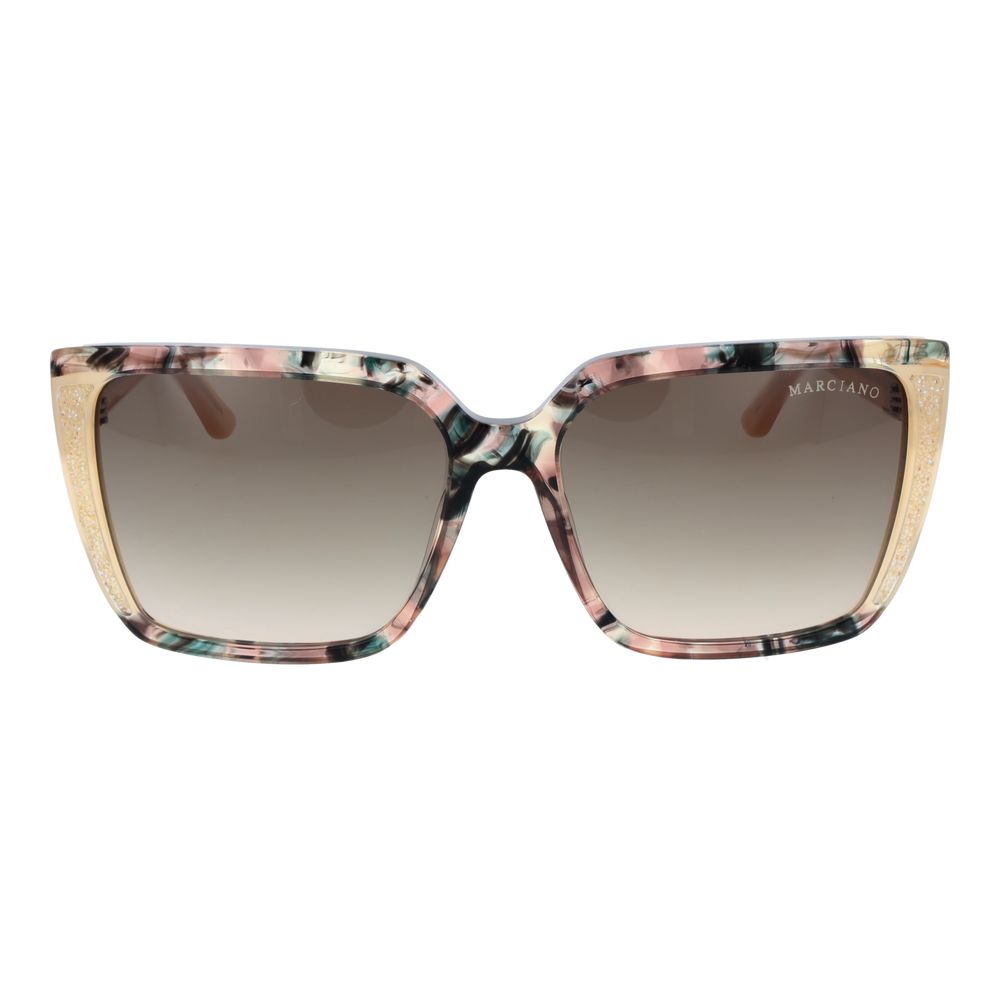 Beige Acetate Sunglasses