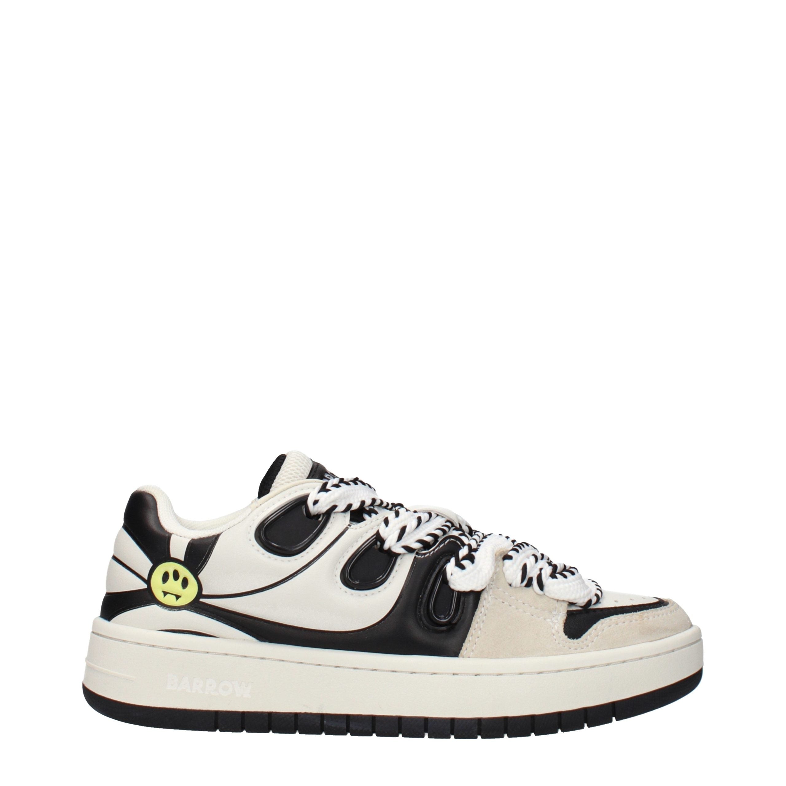 Beige Leather Sneakers