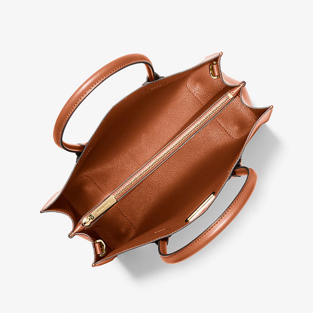 Brown Fur Handbag