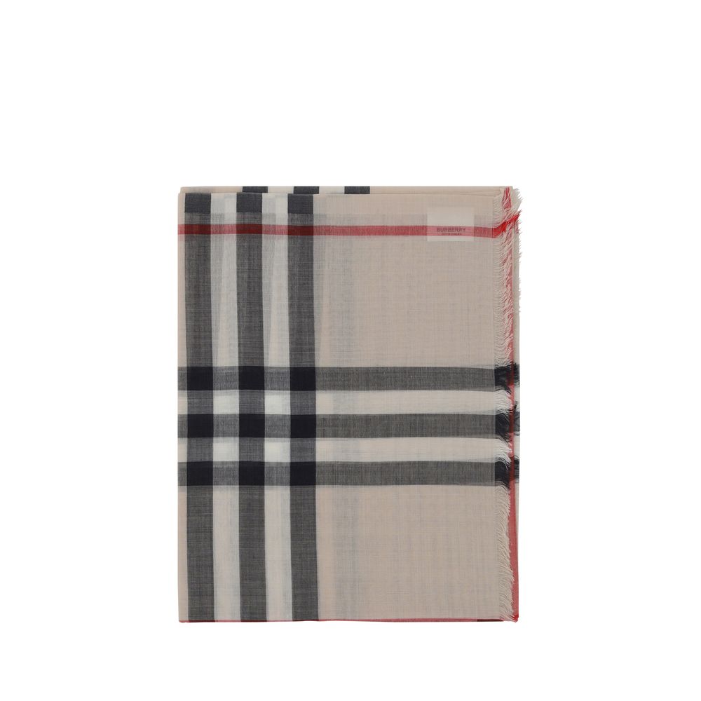 Beige Wool Oves Aries Scarf