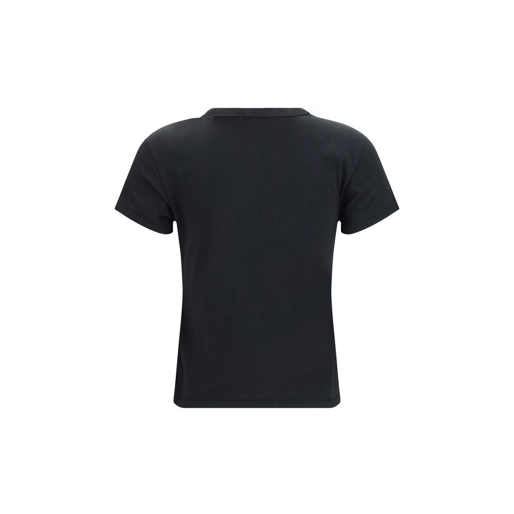 Black Cotton T-Shirt