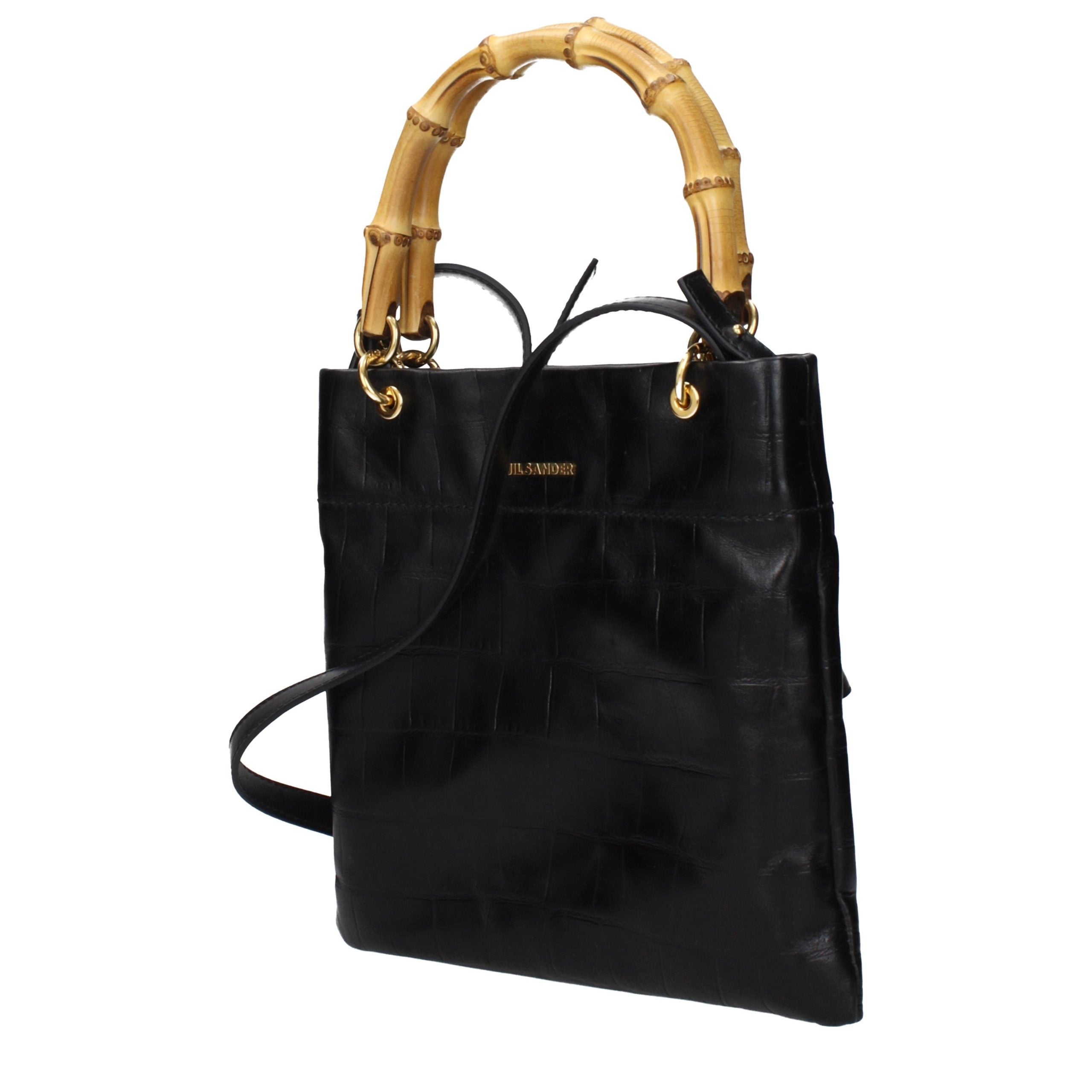 Black Leather Handbag