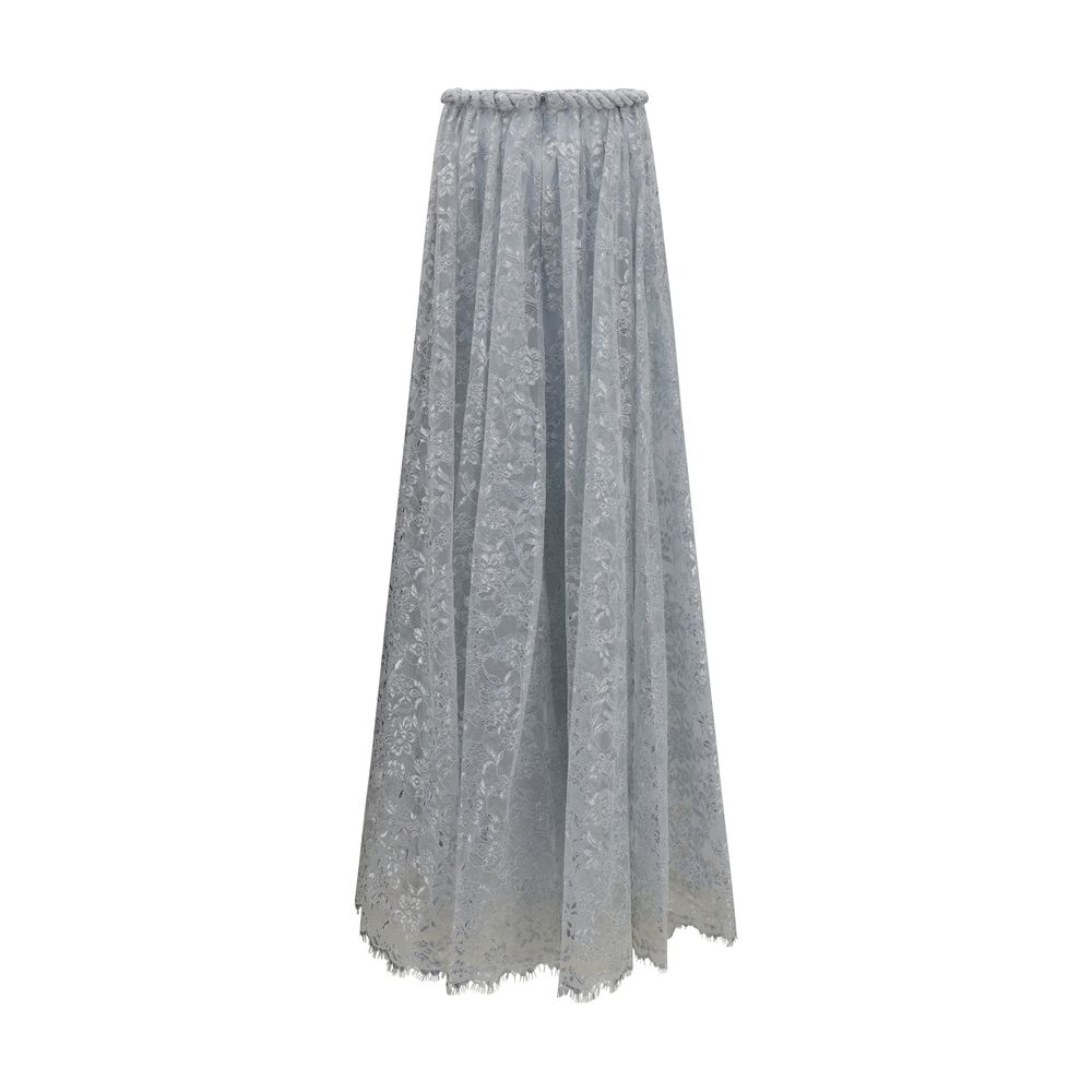 Silver Polyester Coat