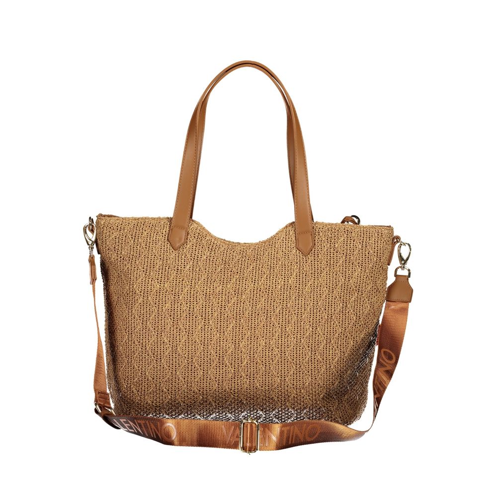 Brown Polietilene Womens Bag