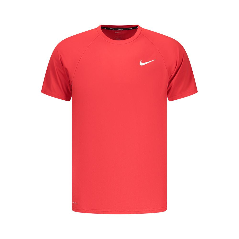 Red Polyester Men's T-Shirt