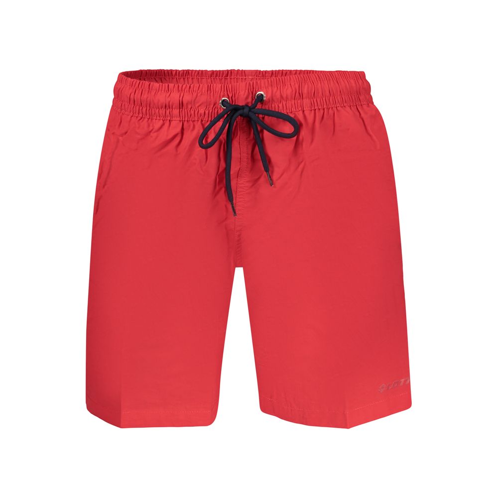 Red Polyamide Swimwear