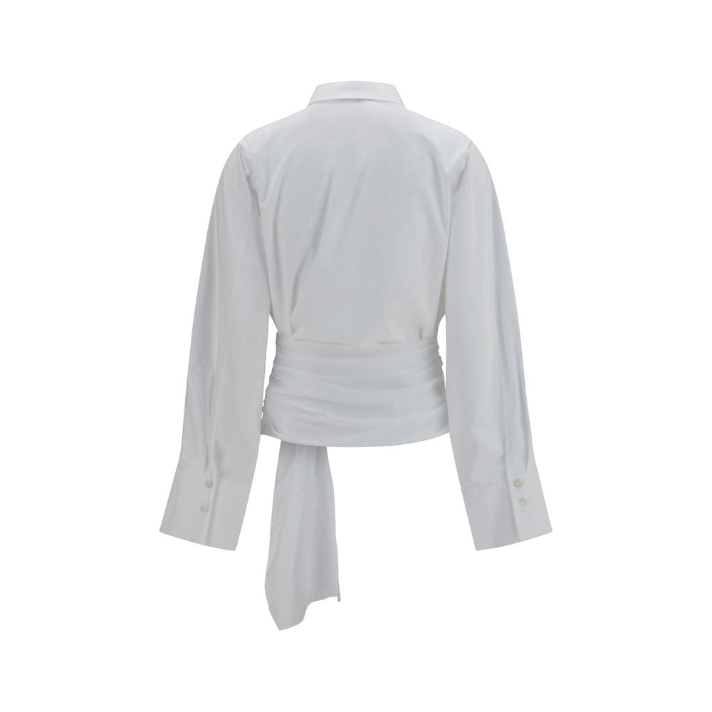 White Cotton Dress Shirt
