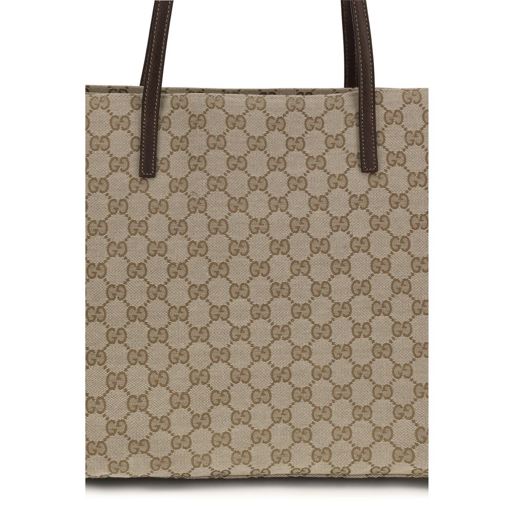 Beige Polyester Shoulder Bag