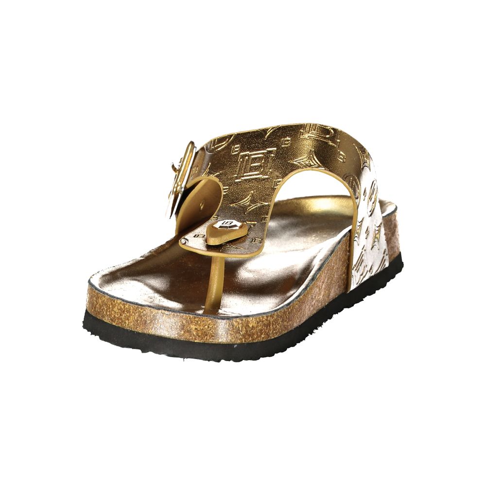 Bronze Polyurethane Women's Sandal