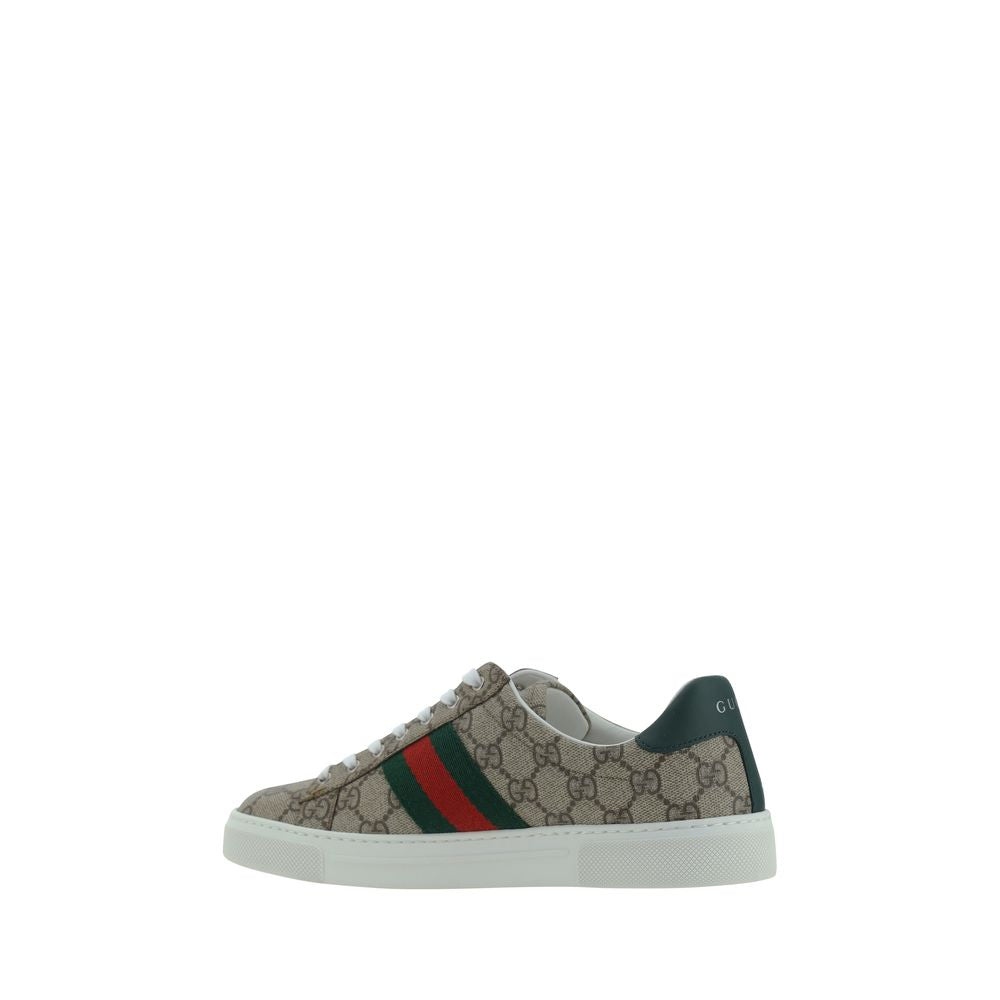 Multicolor Fabric Platform Sneakers