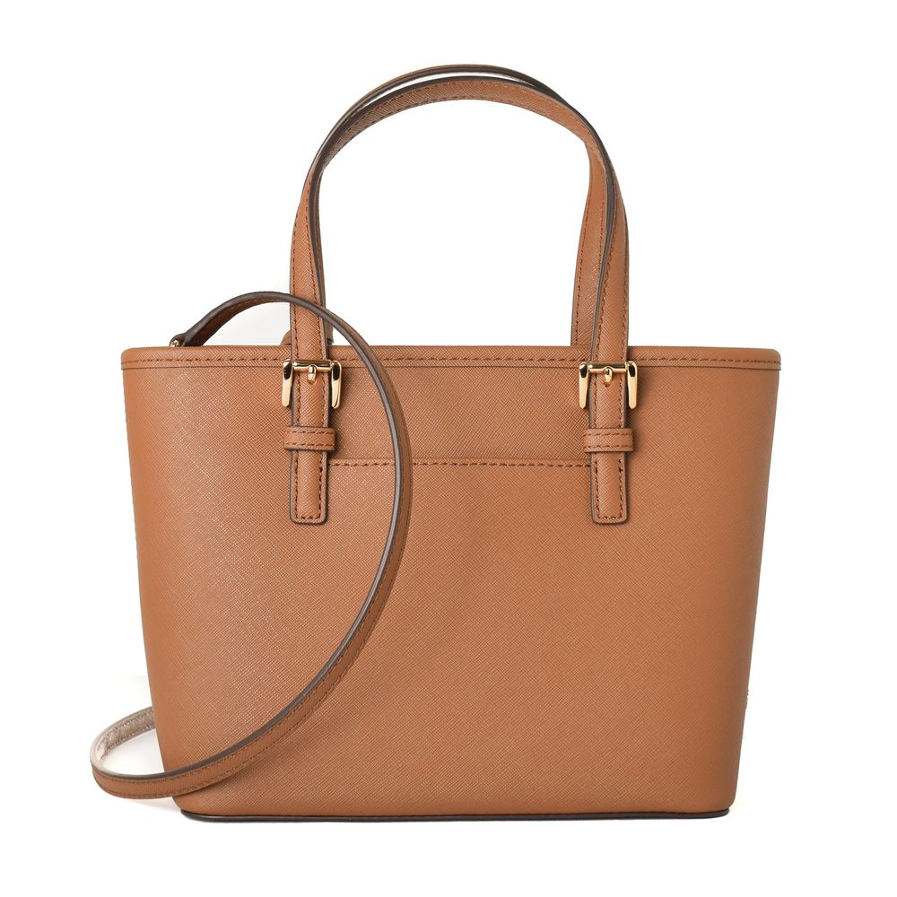 Brown Canvas Shoulder Bag