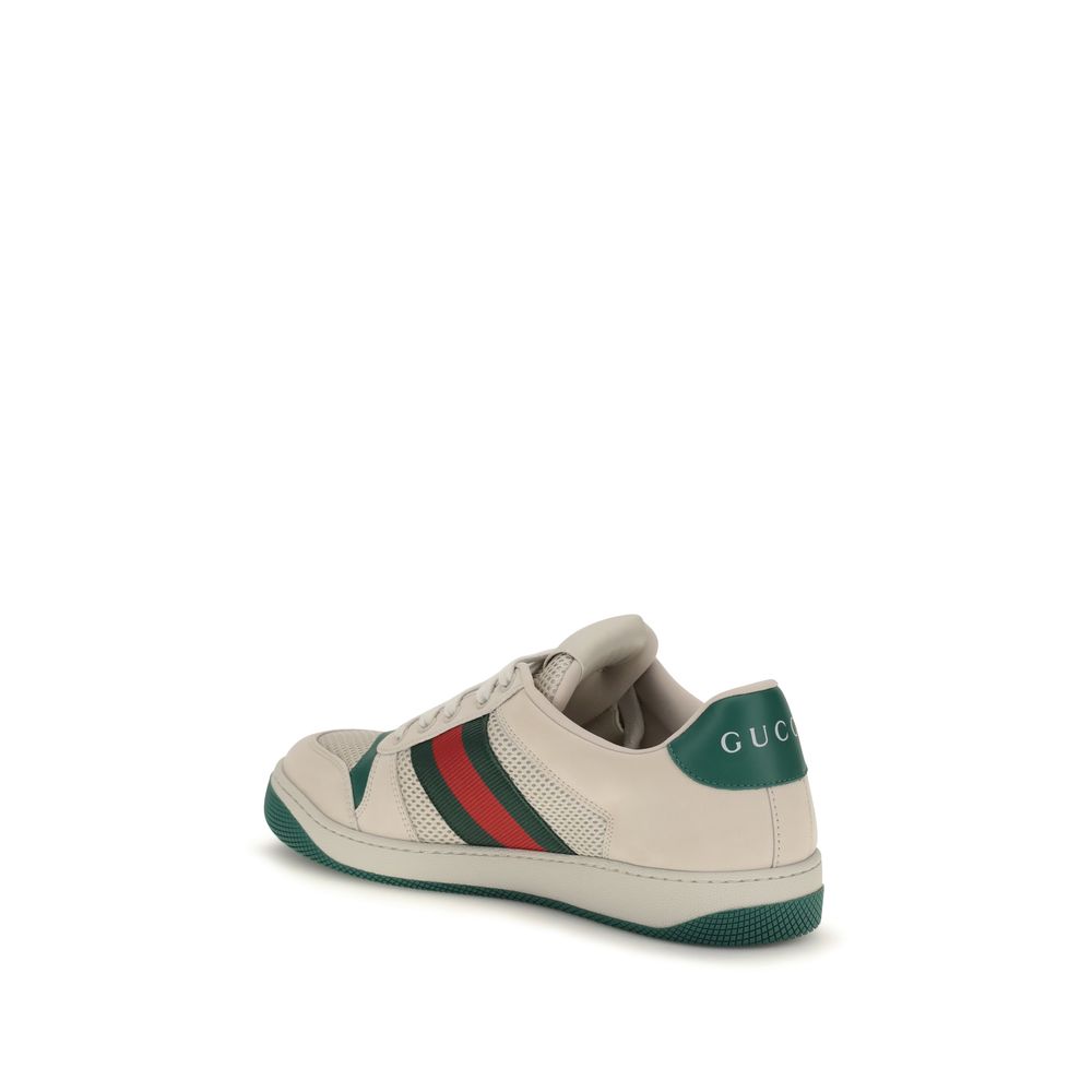 Beige Polyester Athletic Sneakers