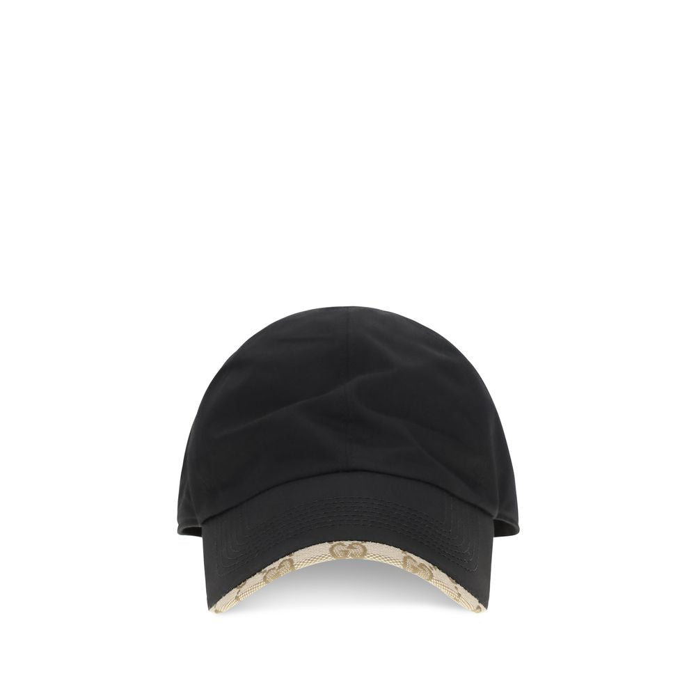 Black Cotton Cap (Baseball Hat)