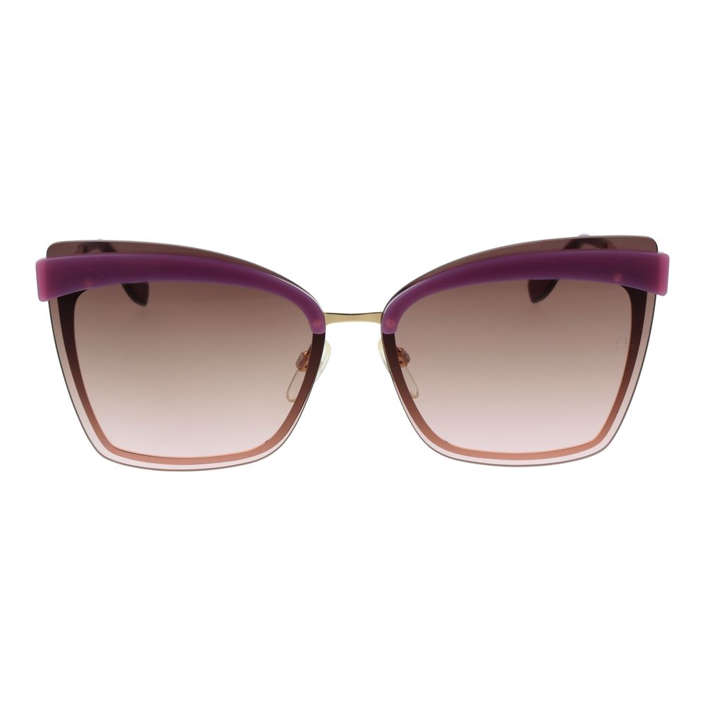 Purple Metal Sunglasses