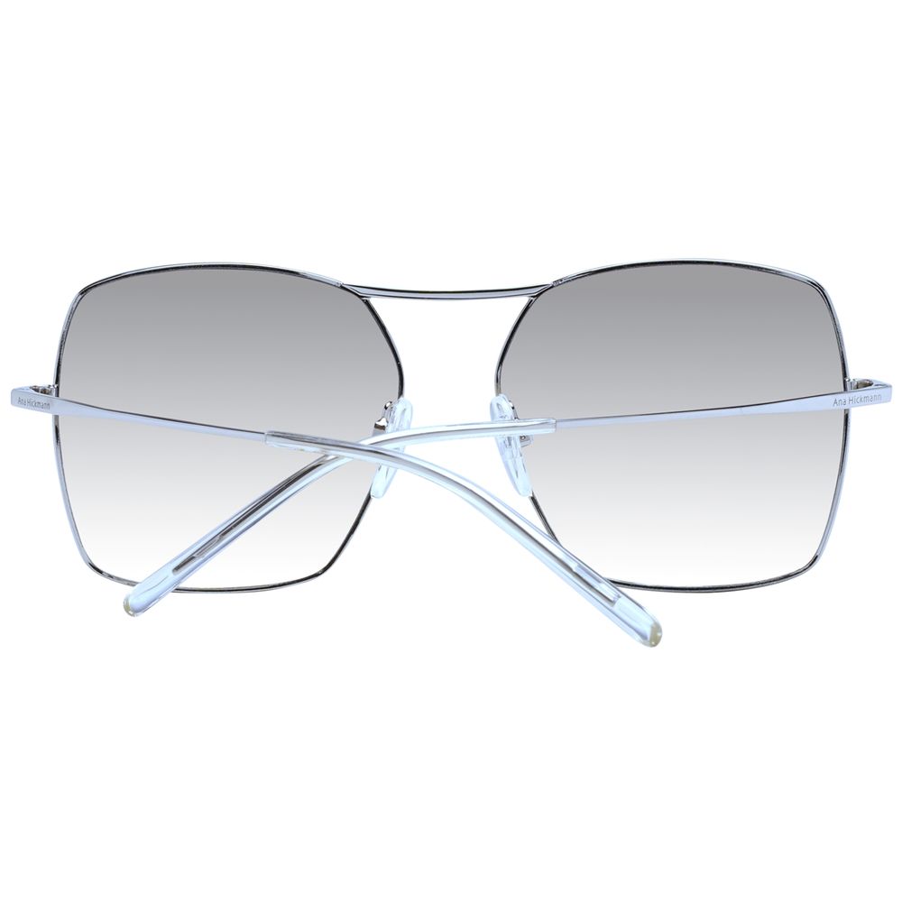 Gray Metal Sunglasses