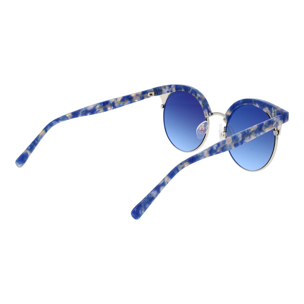 Blue Metal Sunglasses