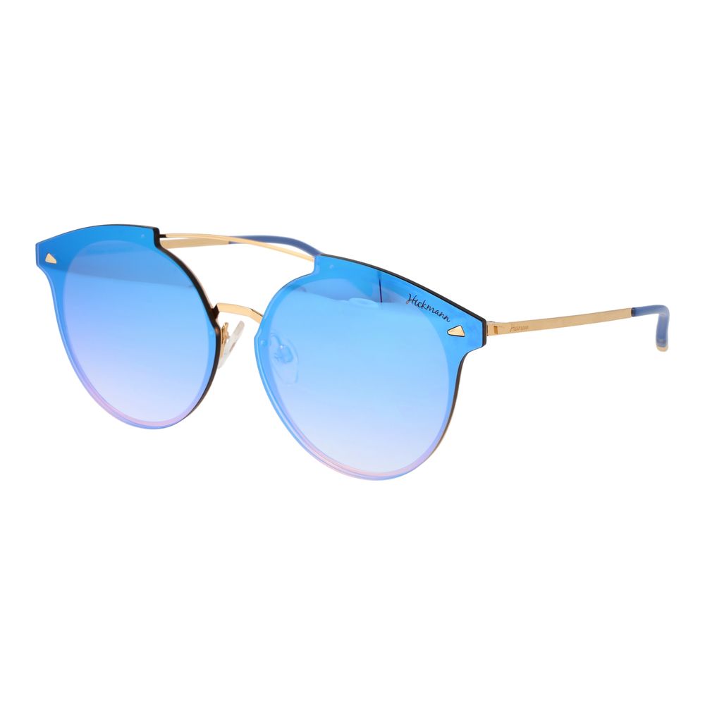Blue Metal Sunglasses