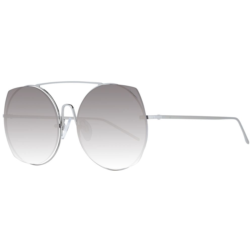 Gray Metal Sunglasses