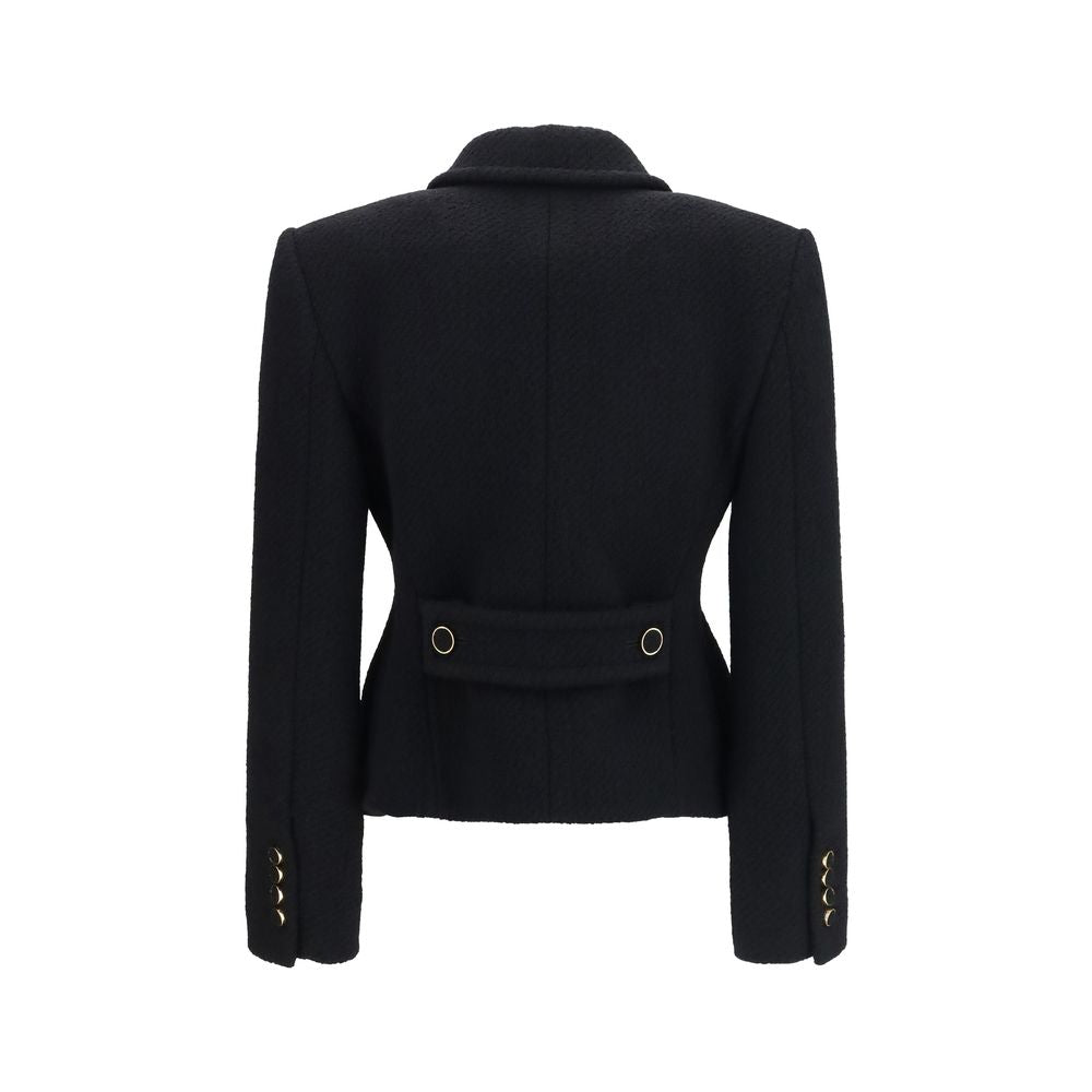 Black Wool Oves Aries Blazer