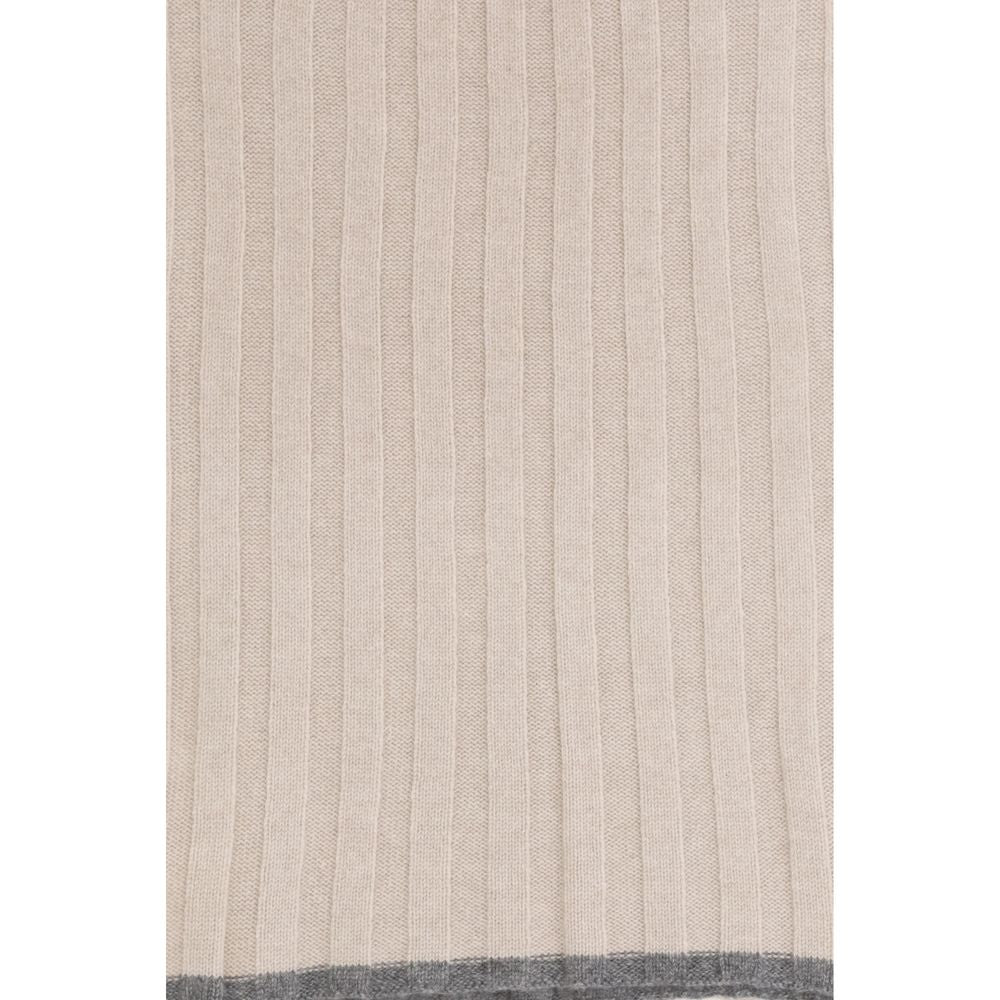 Beige Cashmere Scarf