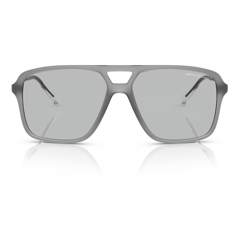 Gray Injected Sunglasses