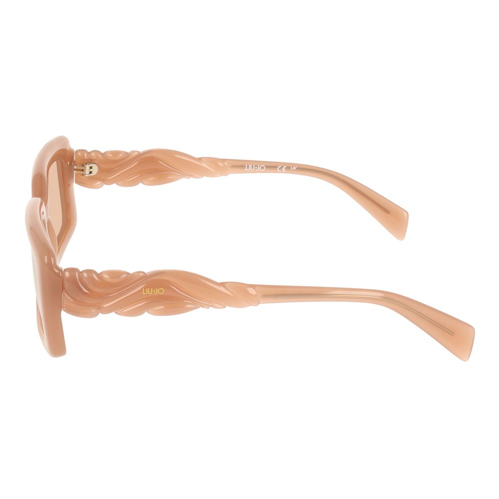 Brown Injected Sunglasses