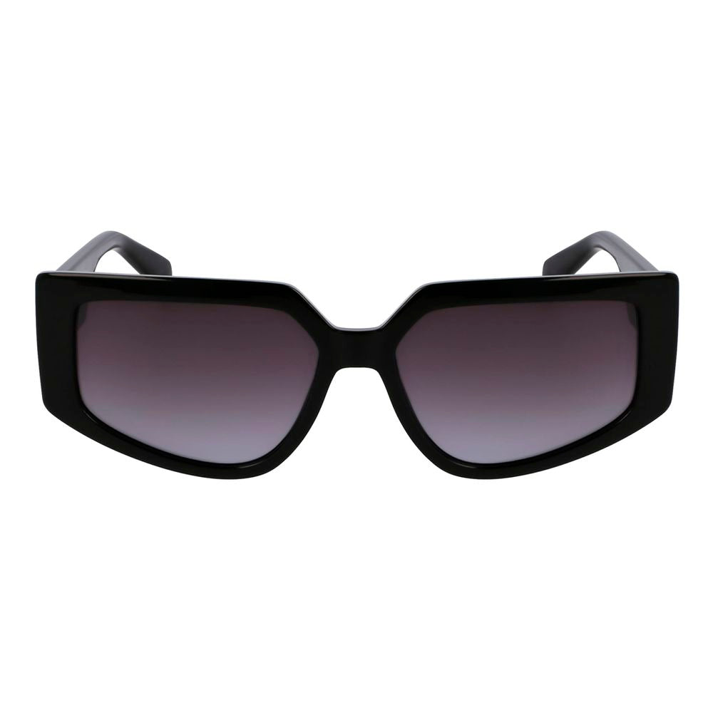 Black Injected Sunglasses