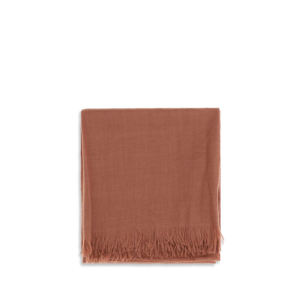 Orange Cashmere Scarf
