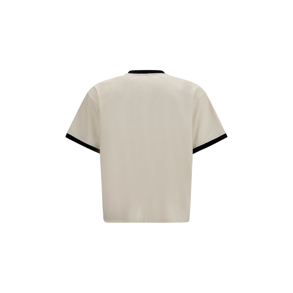 Beige Cotton T-Shirt
