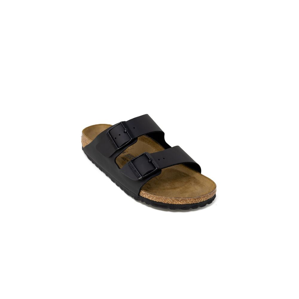 Black Synthetic Sandals
