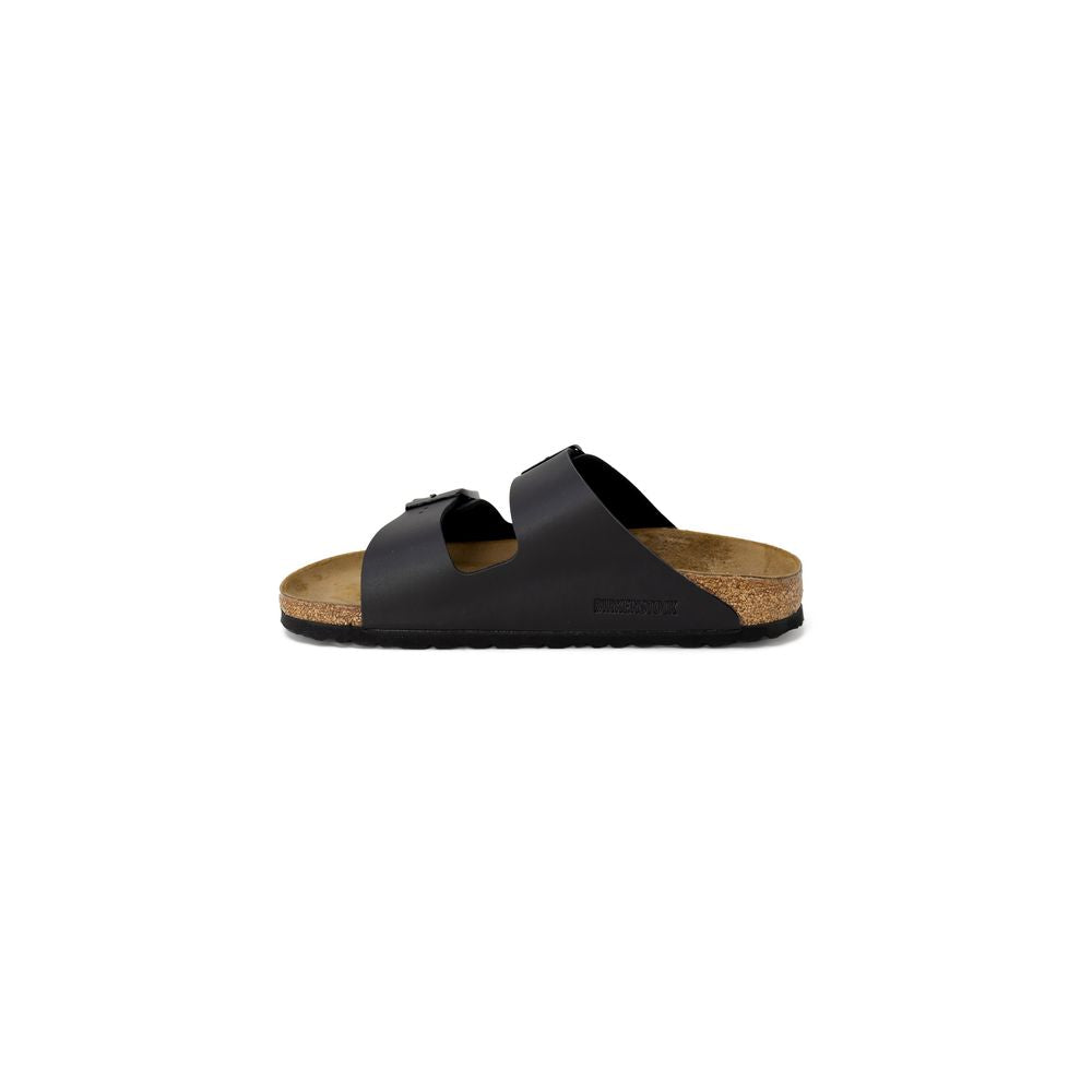 Black Synthetic Sandals