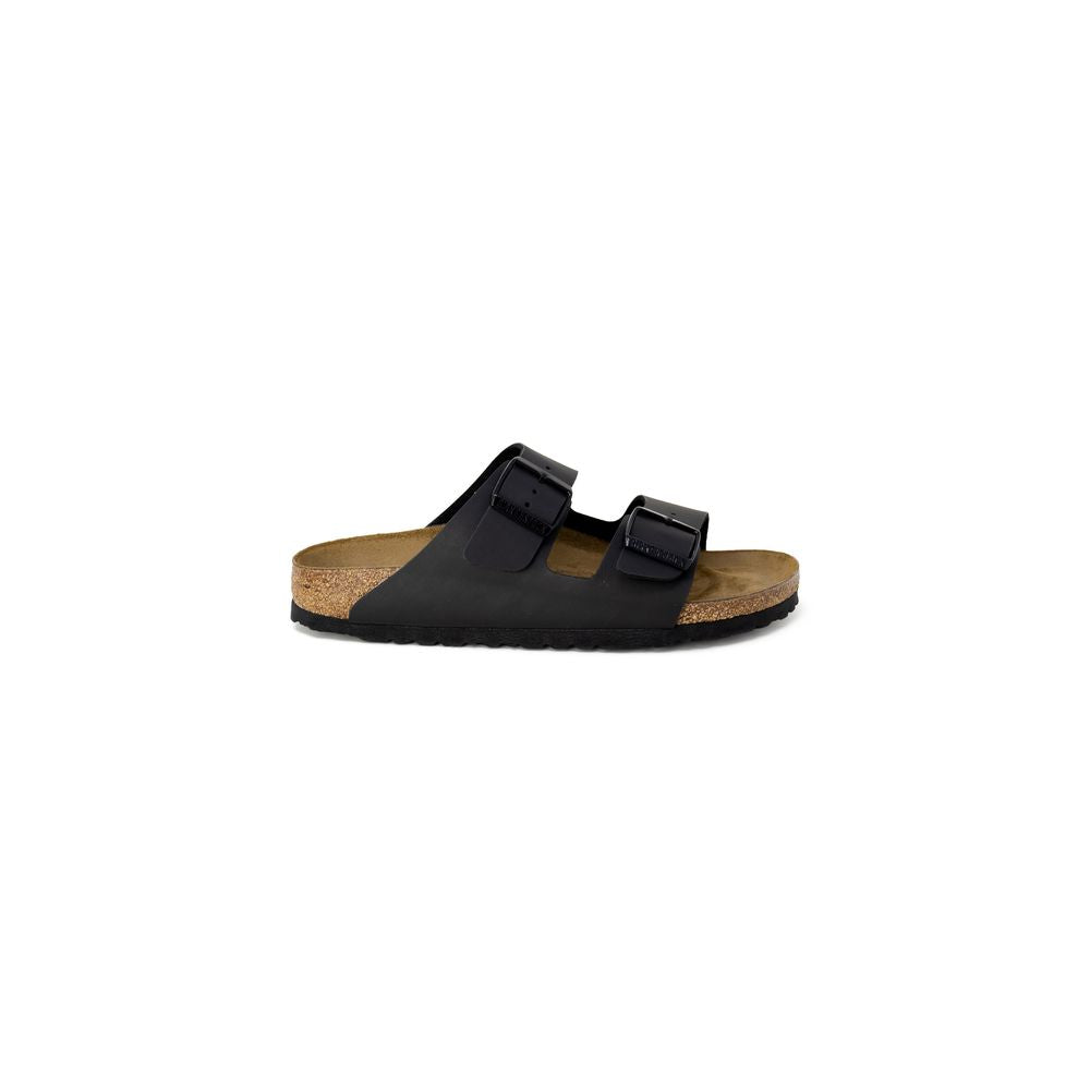 Black Synthetic Sandals