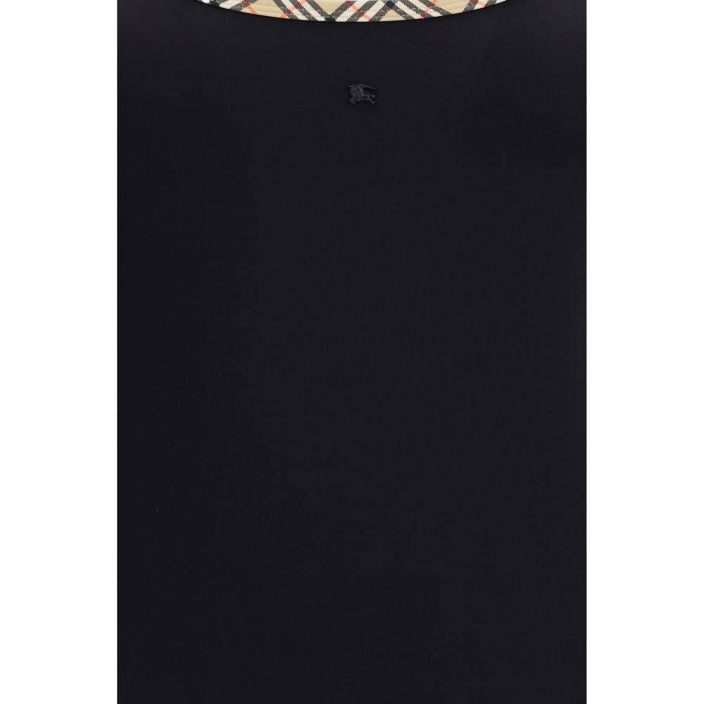 Black Elastane One-Piece Swimsuit