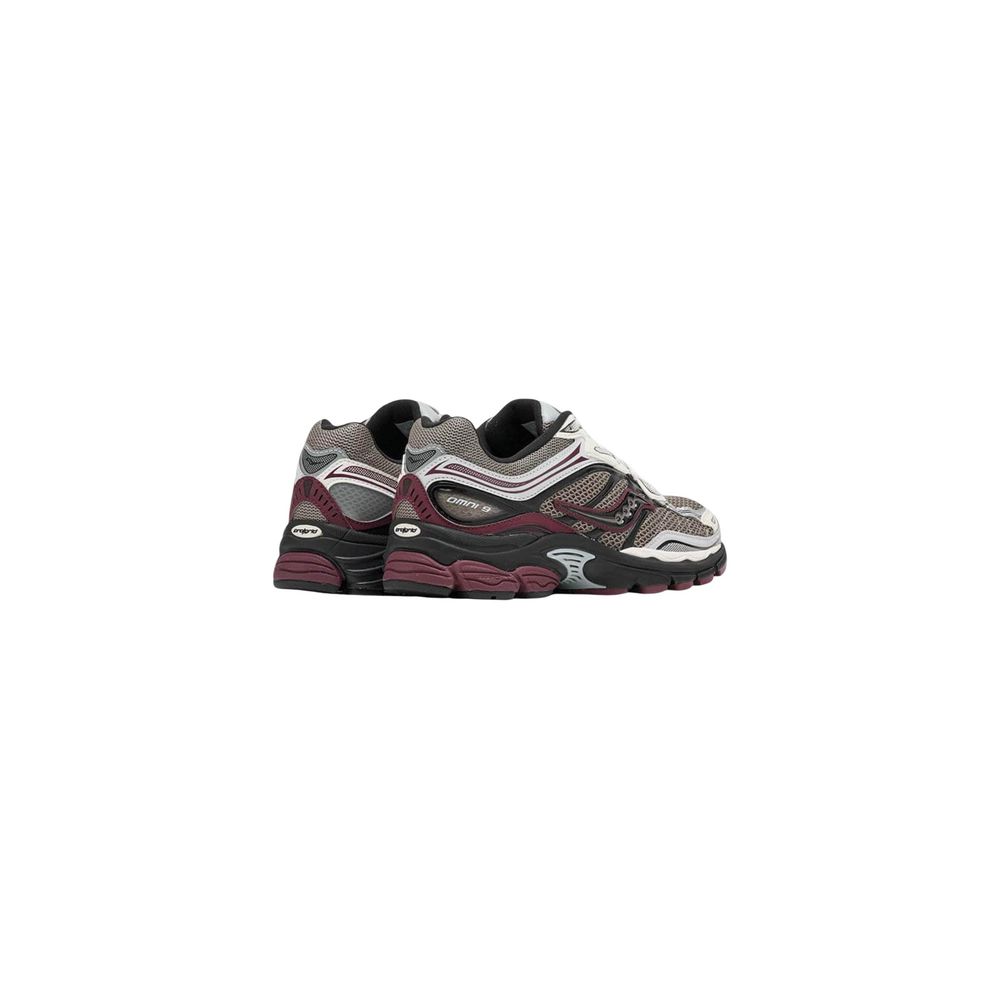 Bordeaux Synthetic Athletic Sneakers