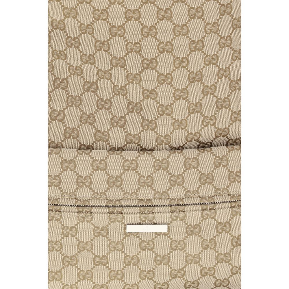 Beige Polyester Shoulder Bag