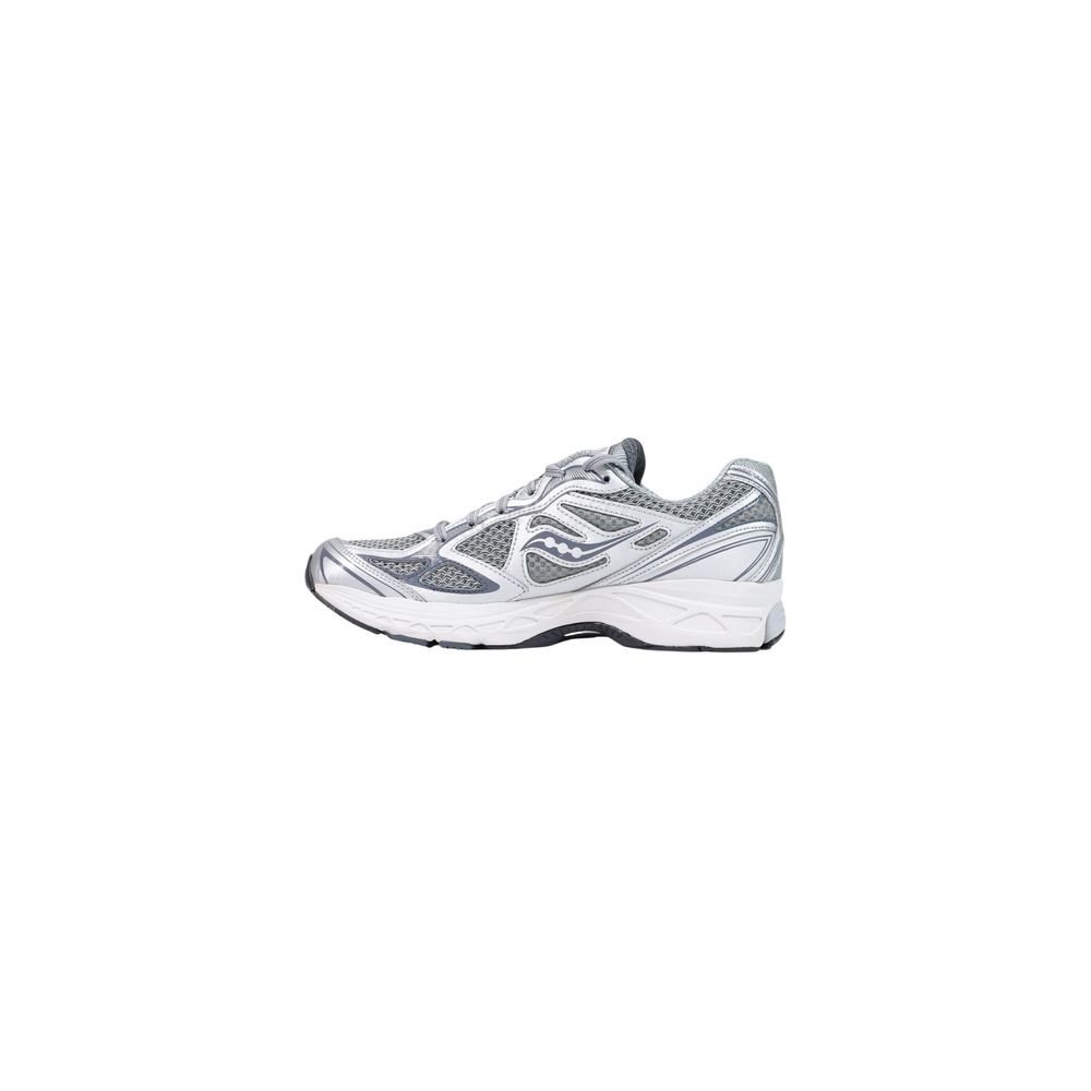 Gray Textile Athletic Sneakers