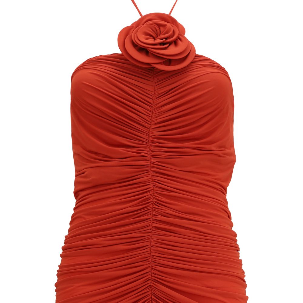 Multicolor Viscose Cocktail Dress