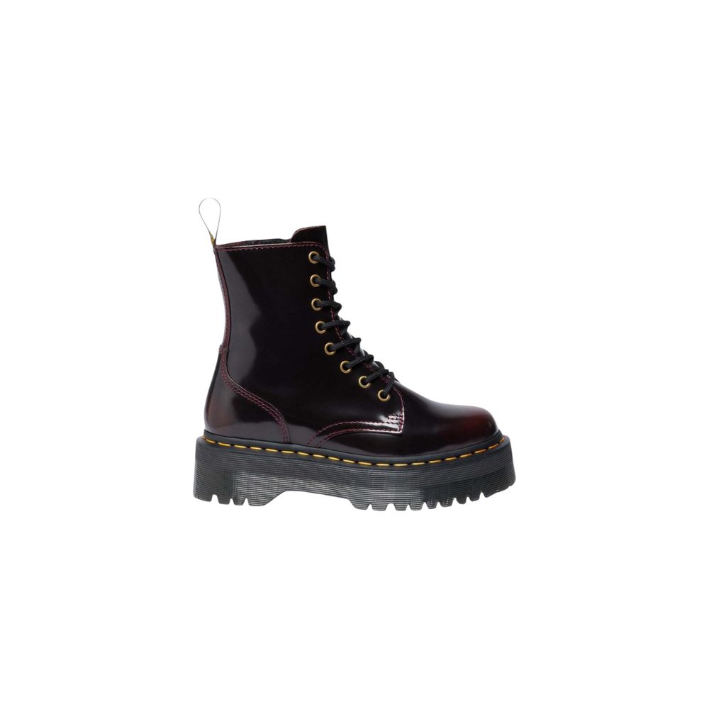 Bordeaux Leather Ankle Boots