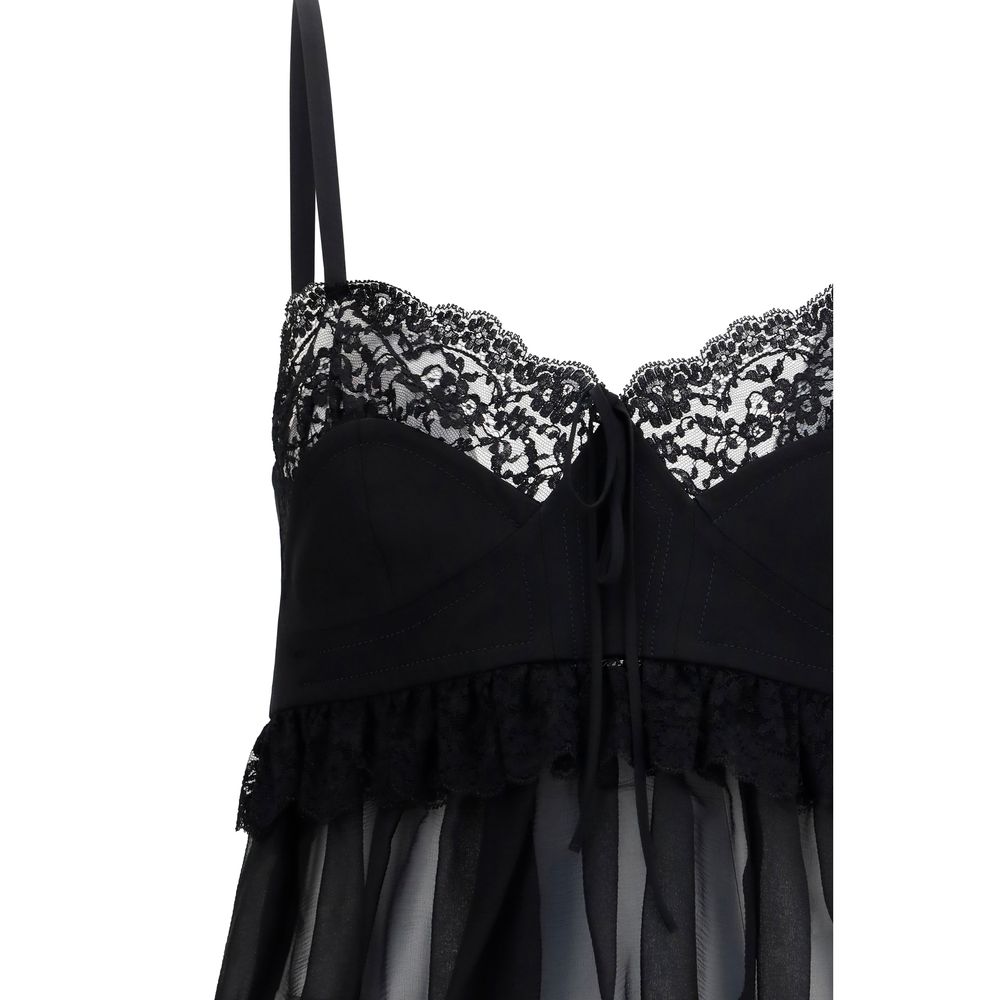 Black Silk Blouse