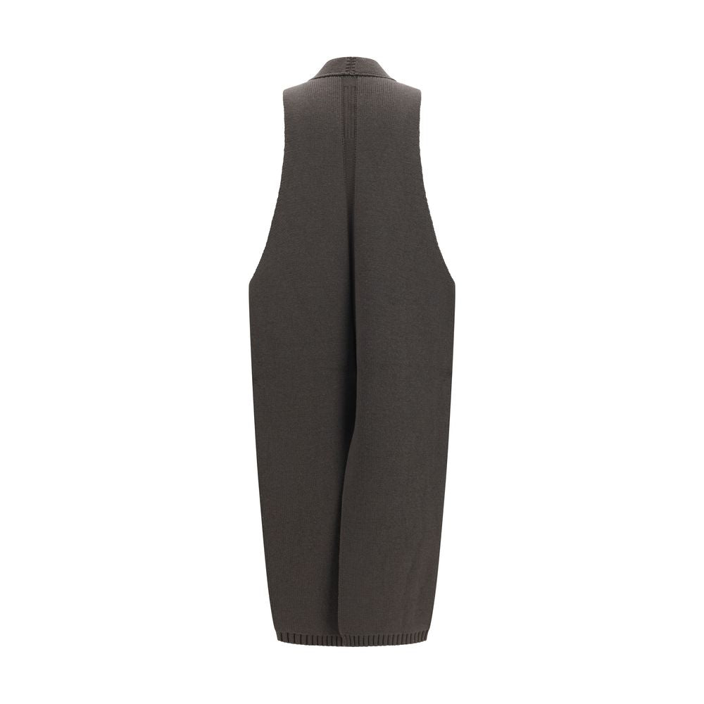 Gray Wool Oves Aries Sleeveless Jacket