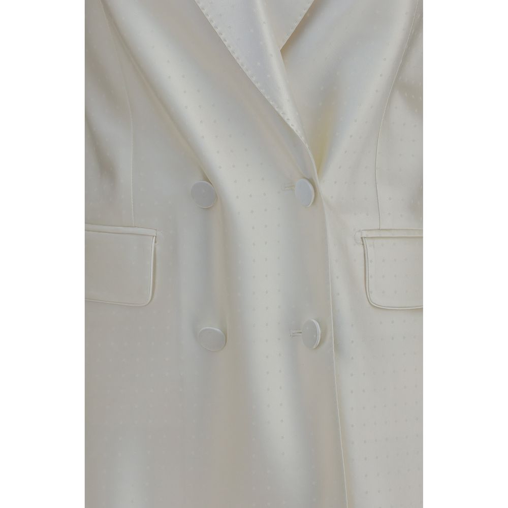 Beige Viscose Blazer